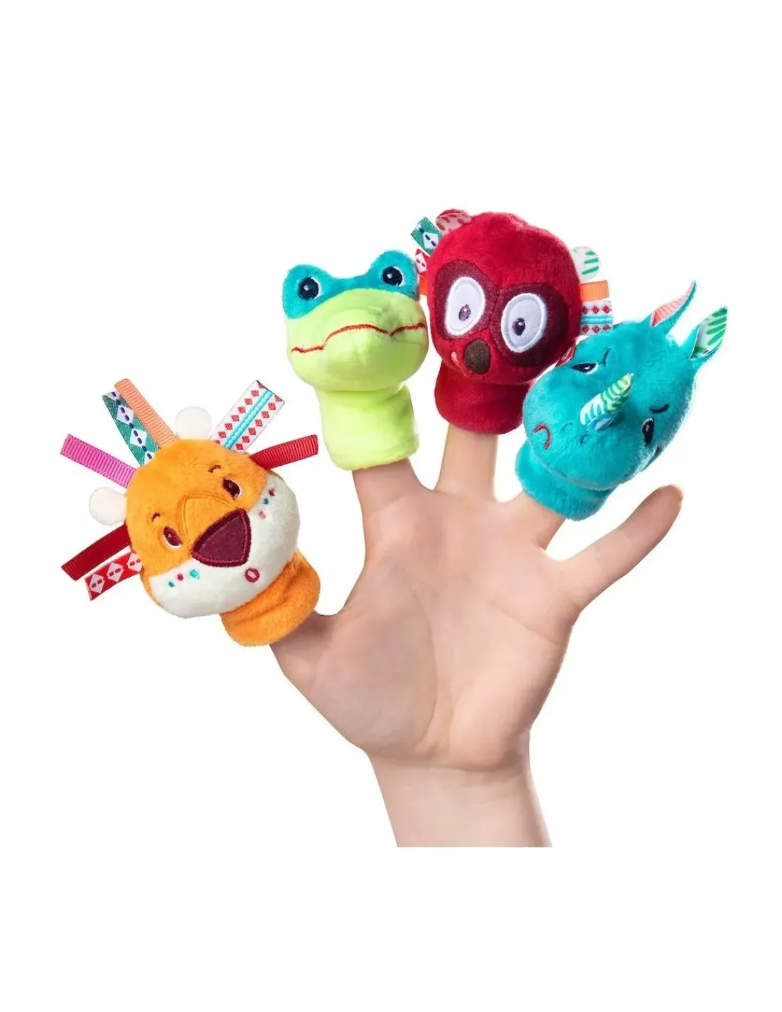Lilliputiens Marionnettes de doigt jungle -