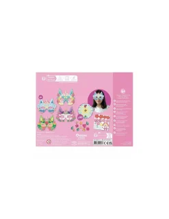 Auzou Masques de licornes à décorer -