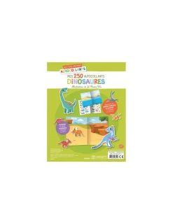 Auzou Mes 250 Autocollants Dinosaures -