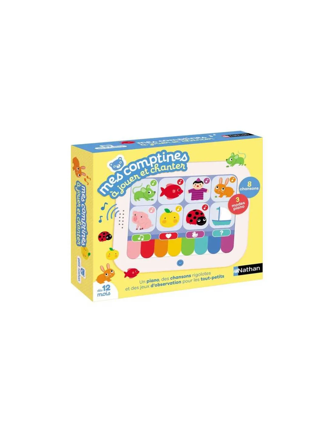 Enfant Nathan Mes comptines à jouer et à chanter -