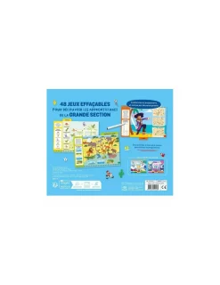 Auzou Mes jeux effaçables de Grande Section -