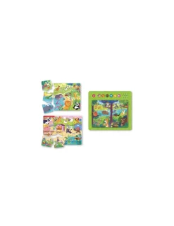 123 Soleil Mes puzzles sonores animaux - !