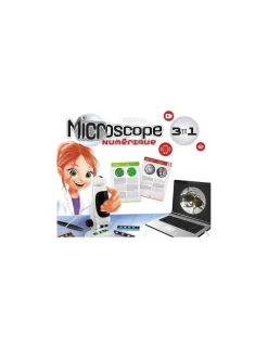 Enfant Buki France Microscope vidéo 3 en 1 - Buki