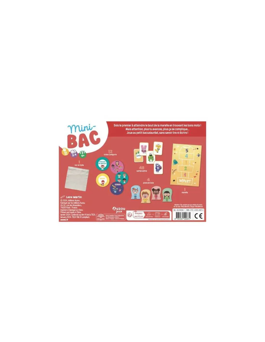 Enfant Auzou Mini Bac -