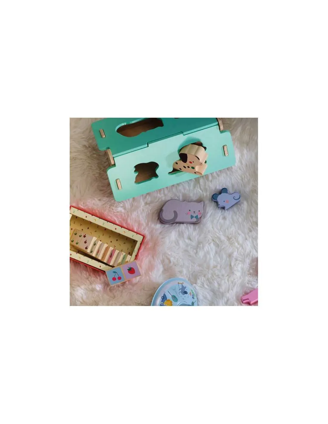 Vilac Mini ferme des formes Sarah Betz -