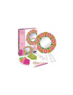 Sentosphere Miroir mosaïques fleurs - Sentosphère