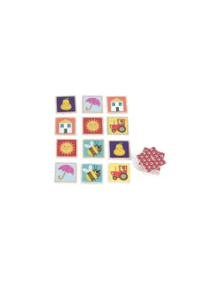 Enfant Vilac Mémo imagier en bois Mélusine -