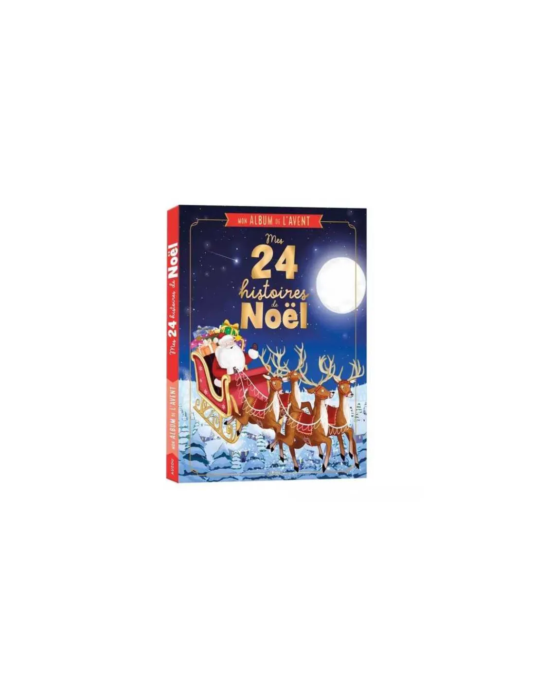Auzou Mon album de l'Avent Mes 24 histoires de Noël -