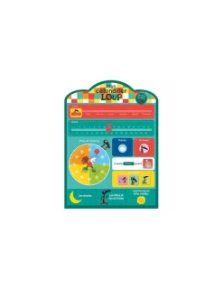 Auzou Mon calendrier en tissu Loup -