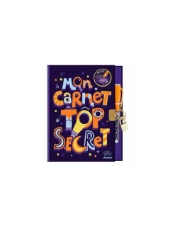 Auzou Mon carnet top secret encre invisible -