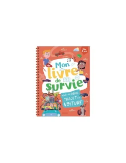 Auzou Mon livre de survie pour un long trajet en voiture -