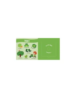 Auzou Mon livre des odeurs et des couleurs La ferme -