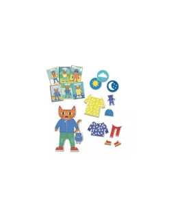 Auzou Mon petit coffret aimanté je m'habille -