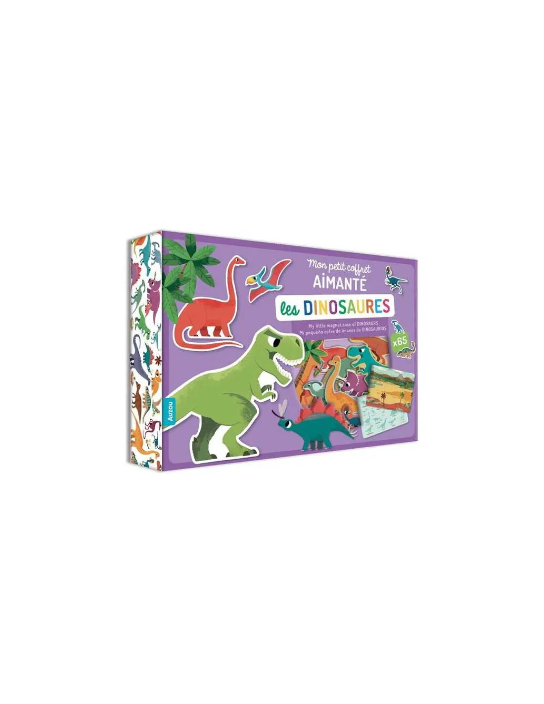 Auzou Mon petit coffret aimanté les dinosaures -