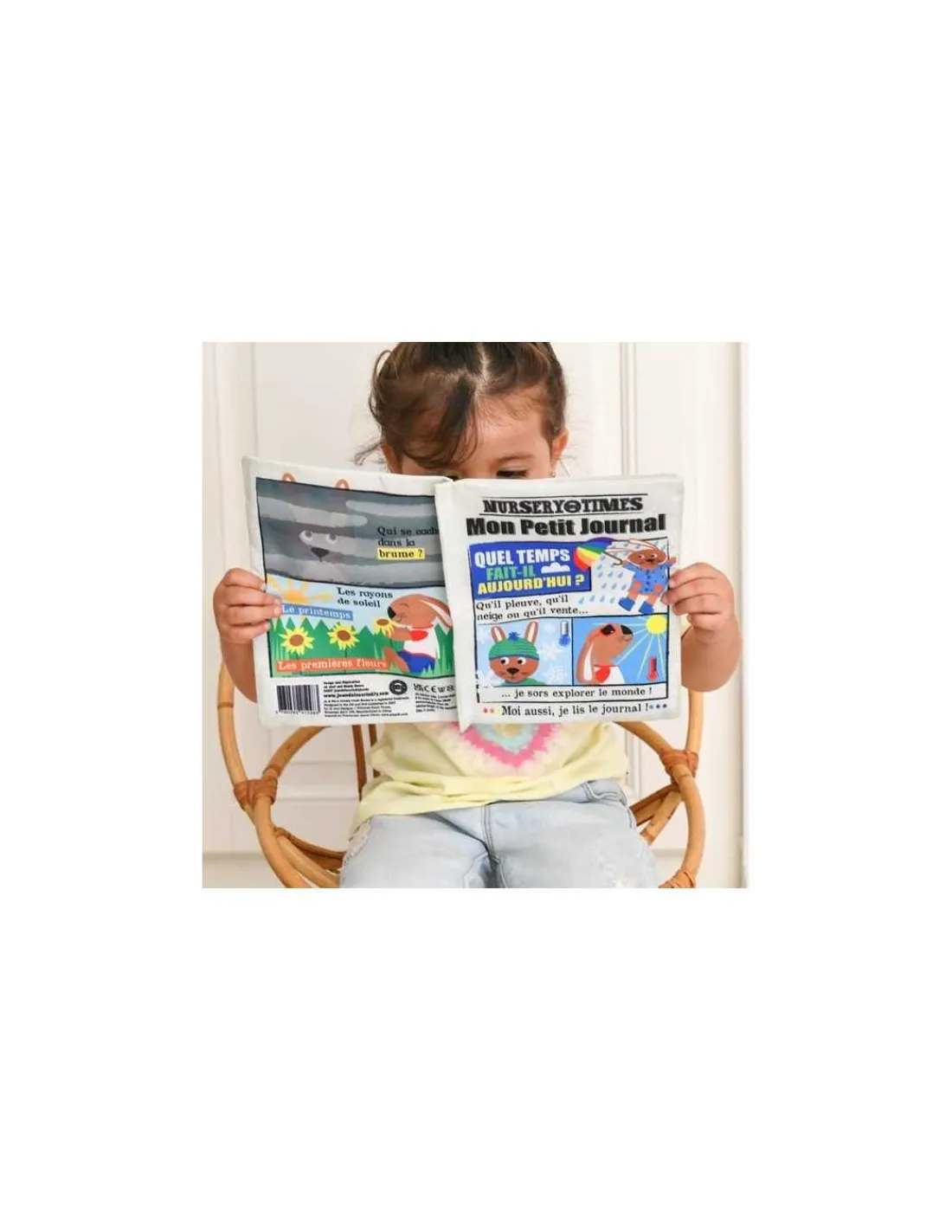 Crinkly Mon petit journal Quel temps fait-il aujourd'hui? -