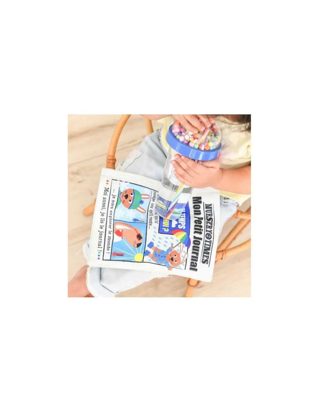 Crinkly Mon petit journal Quel temps fait-il aujourd'hui? -