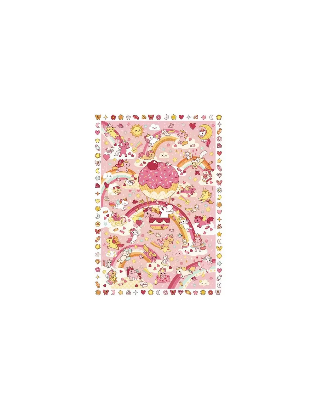 Poppik Mon poster créatif Licornes -