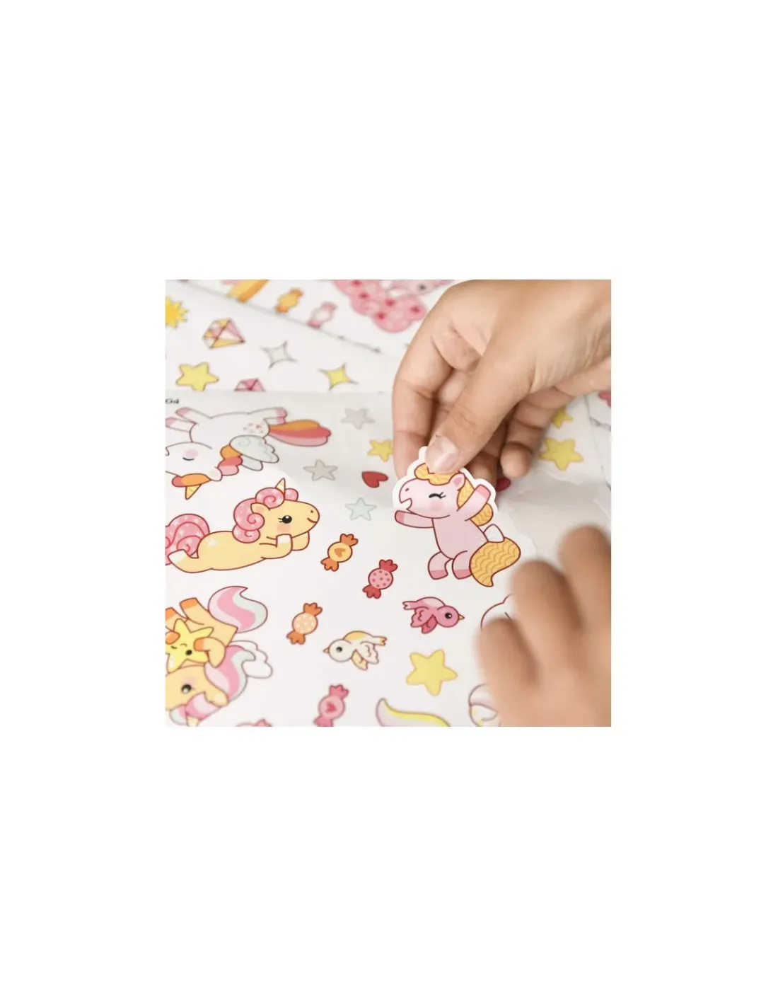 Poppik Mon poster créatif Licornes -