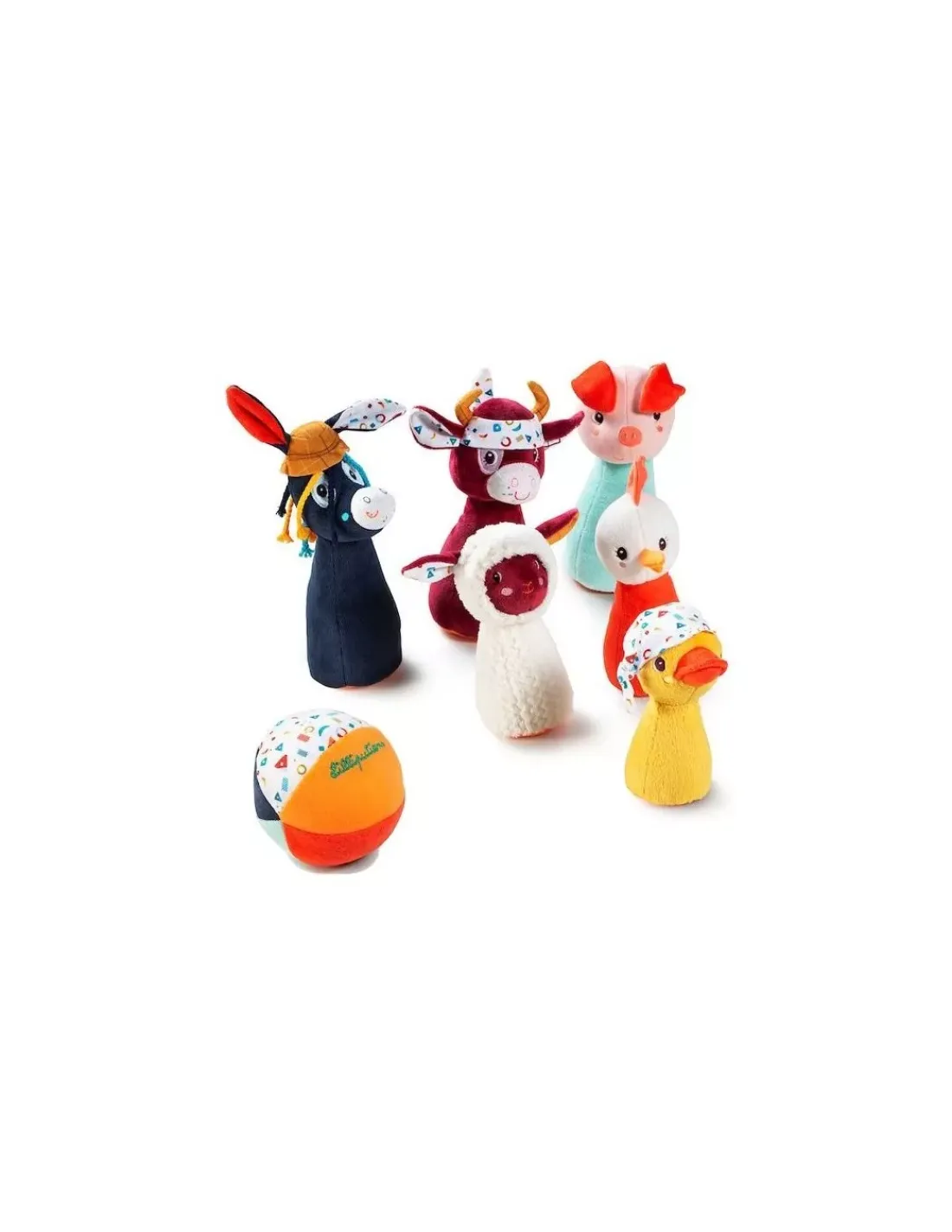 Lilliputiens Mon premier jeu de quilles ferme -