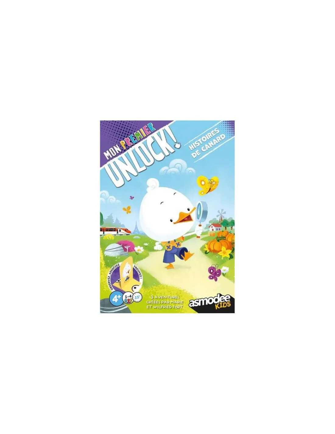 Asmodee Mon premier Unlock! : Histoires de Canard - Space Cowboys