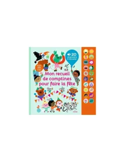 Milan Mon recueil de comptines pour faire la fête -