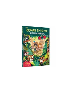 Auzou Mon roman énigme - mission animaux -