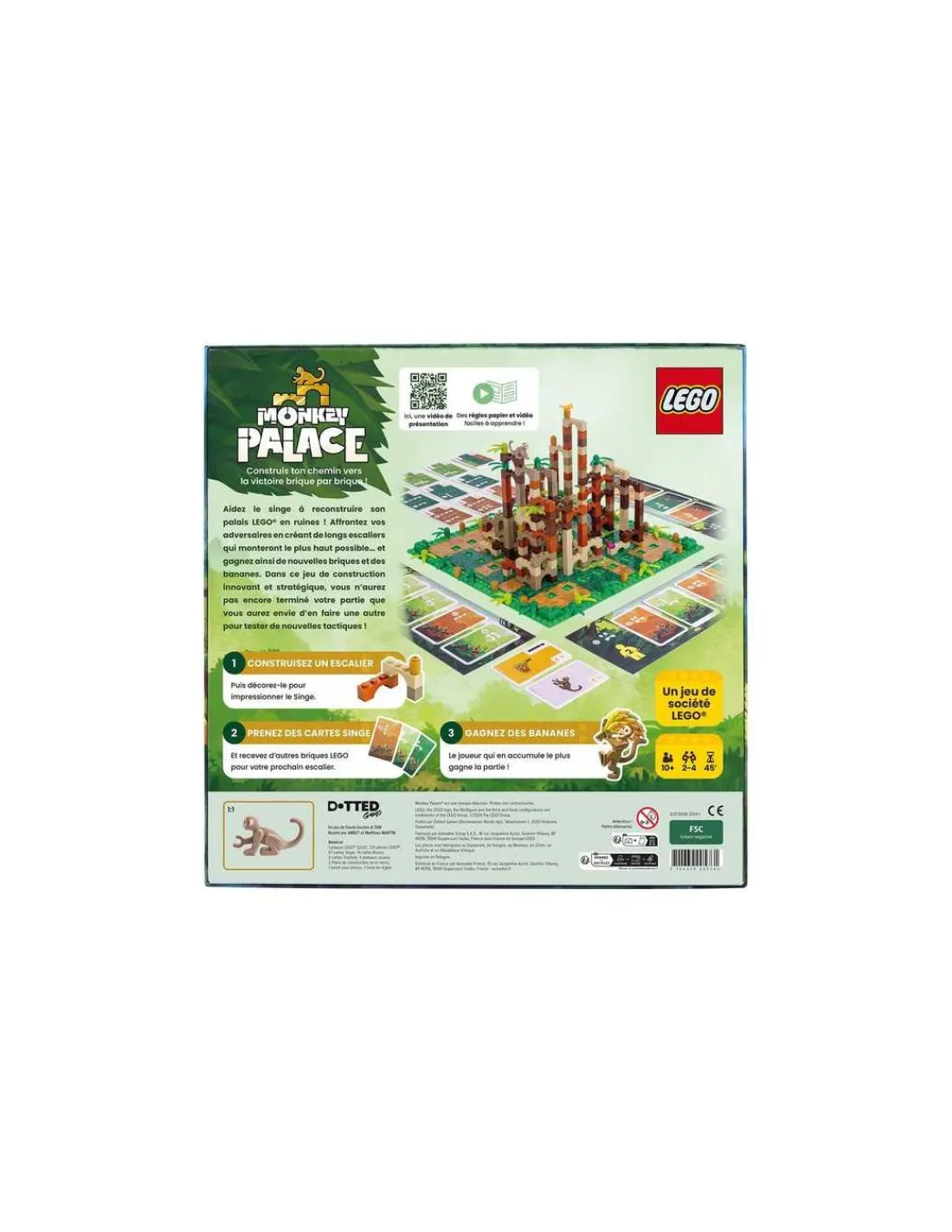 Asmodee Monkey palace - jeu de société LEGO
