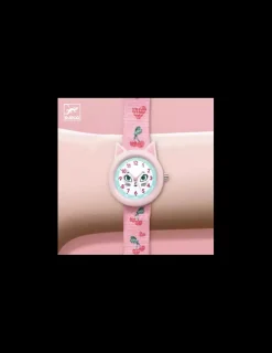 Enfant Ticlock by Djeco Montre chat - Djeco