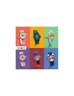 Enfant Ticlock by Djeco Montre fleurs - Djeco