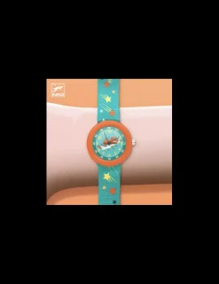 Enfant Ticlock by Djeco Montre super héros - Djeco