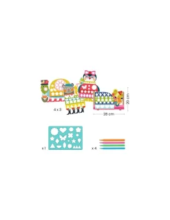 Enfant Djeco Normés mais drôle dessiner au normographe -