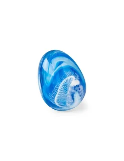 Moulin Roty Oeuf de dragon bleu rebondissant -