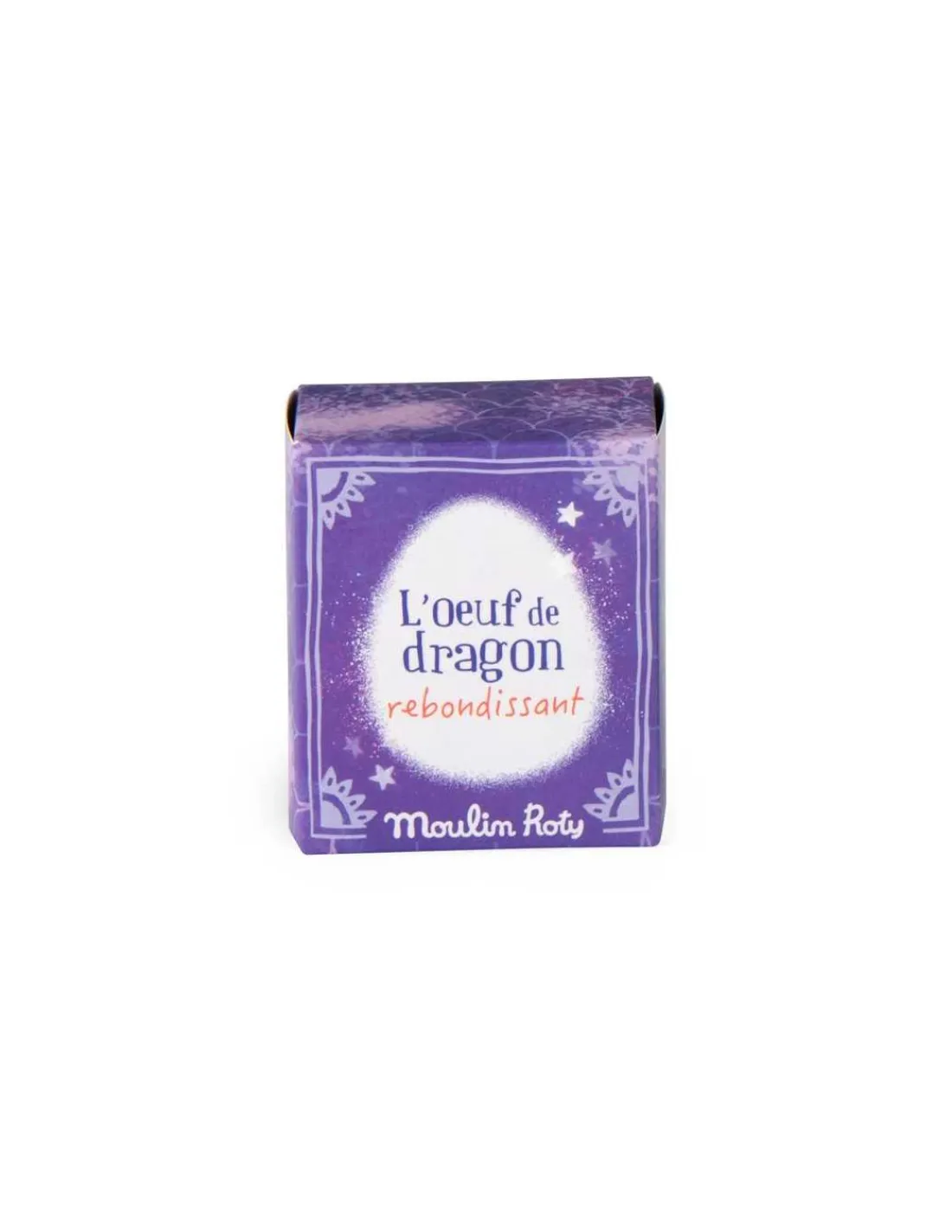 Moulin Roty Oeuf de dragon violet rebondissant -