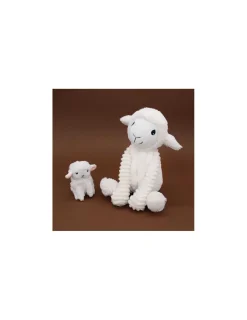 Les Deglingos Olou le mouton blanc maman et bébé - Les Ptipotos by Déglingos