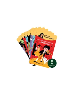 Yoto Pack de 8 cartes - Les contes et grandes musiques de Marlène Jobert