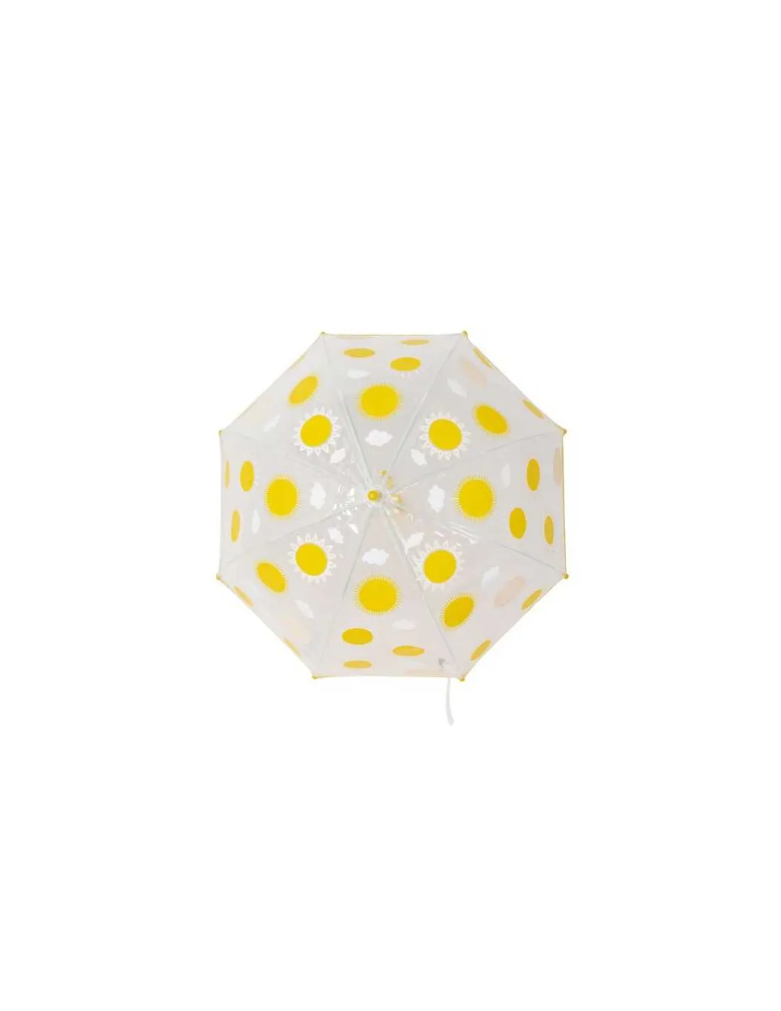 Enfant LittLe L Parapluie cloche soleil transparent et magique -