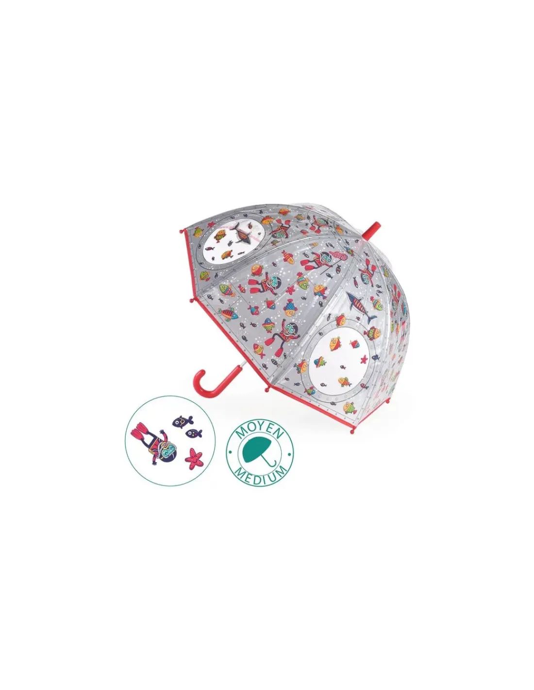 Enfant Djeco Parapluie Sous marin -