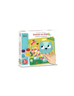 Crea Lign’ Peinture au doigt adorables compagnons - CréaLign'