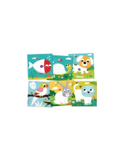 Crea Lign’ Peinture au doigt adorables compagnons - CréaLign'