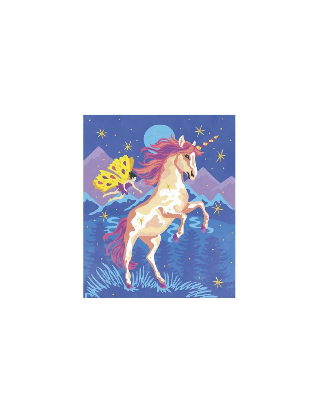 Janod Peinture au numéro licornes -