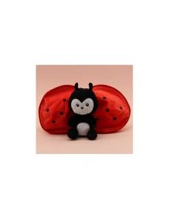 Les Deglingos Peluche Comet la coccinelle tomate - Flipetz by Déglingos