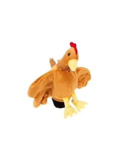 Beleduc Peluche gant marionnette poule