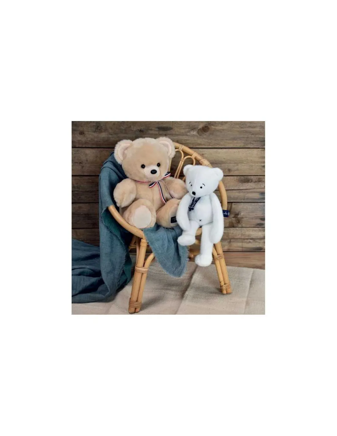 Mailou Tradition Peluche L'ours beige 35 cm - Maïlou Tradition