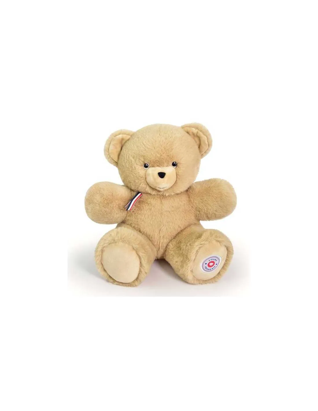 L'Ours Francais Peluche L'ours français 35 cm beige poudré