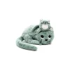 Les Deglingos Peluche Miaou le chat maman et bébé vert menthe - Les Ptipotos by Déglingos