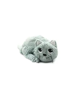 Les Deglingos Peluche Miaou le chat maman et bébé vert menthe - Les Ptipotos by Déglingos