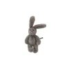 Moulin Roty Peluche petit lapin gris Arthur et Louison -