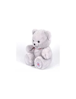 L'Ours Francais Peluche petit ours gris perle L'ours français 25 cm