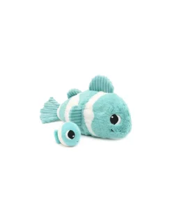 Les Deglingos Peluche Poisson clown maman et bébé aqua - Les Ptipotos by Déglingos