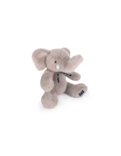Mailou Tradition Peluche Sowen Elephant gris 30 cm - Maïlou Tradition